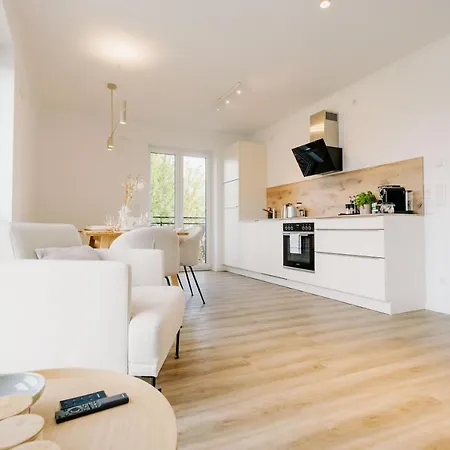 아파트 Kuesten De - 4 Seitliche Deichlage, Balkon, 89qm 글레트지일