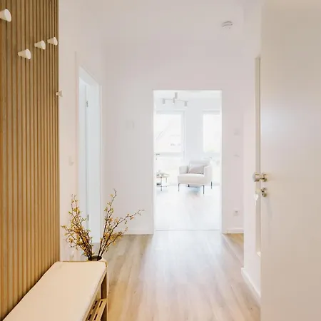 아파트 Kuesten De - 4 Seitliche Deichlage, Balkon, 89qm 글레트지일