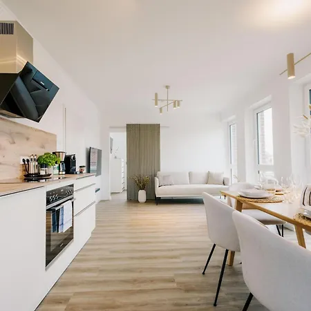 Kuesten De - 4 Seitliche Deichlage, Balkon, 89qm Apartman